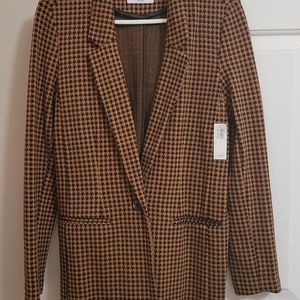 Houndstooth Blazer